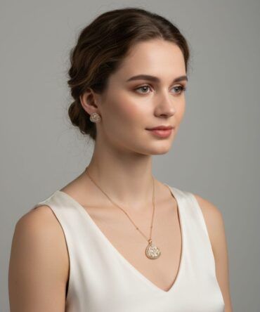 Mrssunshine Ivory Grace Pendant Set